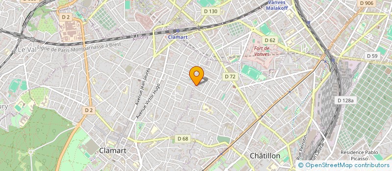 localisation de l'entreprise VILLA ET MARMI à CHATILLON