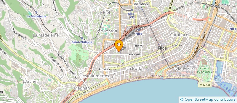 localisation de l'entreprise VILLA FAIDHERBE  NICE