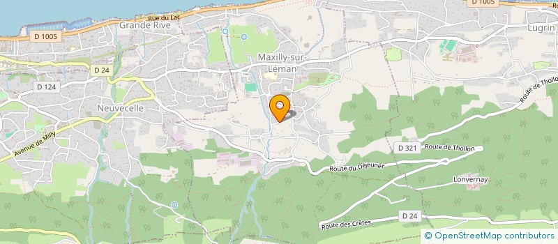 localisation de l'entreprise VILLA FAMILIALE ENTRE LAC ET MONTAGNES  MAXILLY-SUR-LEMAN