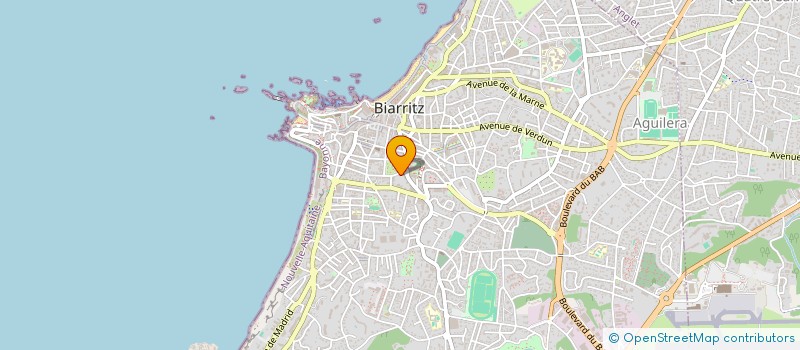 localisation de l'entreprise VILLA FEDEA à BIARRITZ
