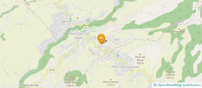 localisation de l'entreprise VILLA FLEUR BLEUE N & D à SAINT-PIERRE