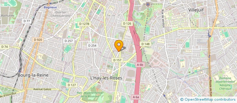 localisation de l'entreprise VILLA FLEURIE  CACHAN