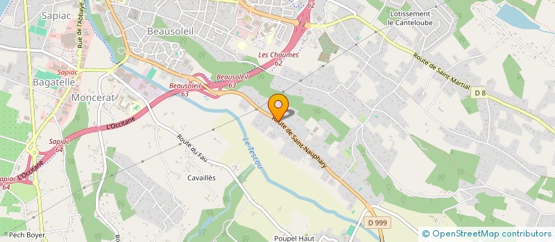 localisation de l'entreprise VILLA FLEURIE  MONTAUBAN