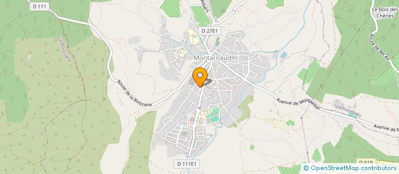 localisation de l'entreprise VILLA FRANCOISE  MONTARNAUD