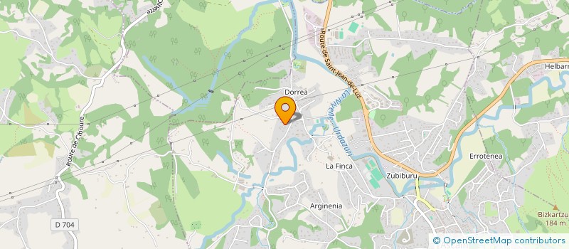 localisation de l'entreprise VILLA GABRIELLE  CIBOURE