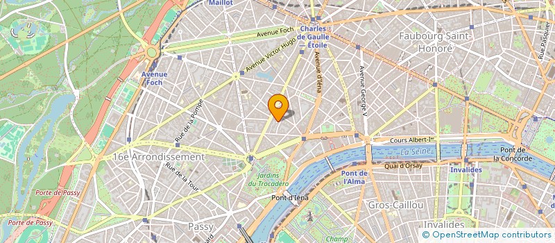 localisation de l'entreprise VILLA GENIEYS  PARIS