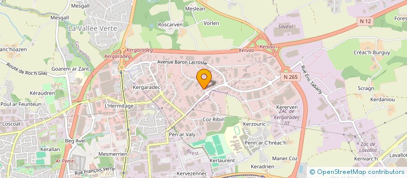 localisation de l'entreprise VILLA GLASGOW  GOUESNOU