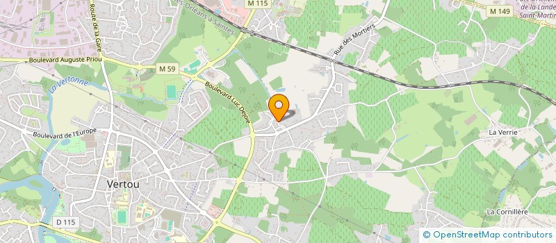localisation de l'entreprise VILLA GOST  VERTOU