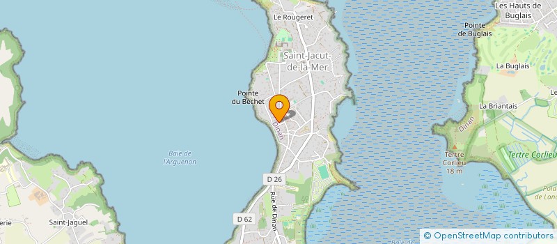 localisation de l'entreprise VILLA GOXOKI  SAINT-JACUT-DE-LA-MER