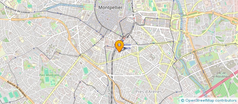 localisation de l'entreprise VILLA HELOISE  MONTPELLIER