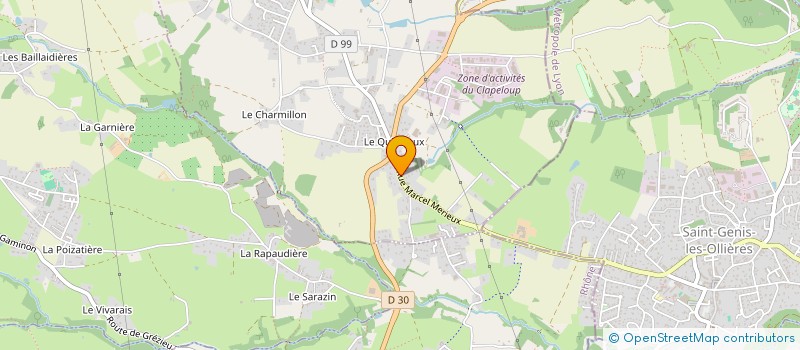 localisation de l'entreprise VILLA HERMES  SAINTE-CONSORCE