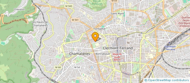 localisation de l'entreprise VILLA HOPE  CLERMONT-FERRAND