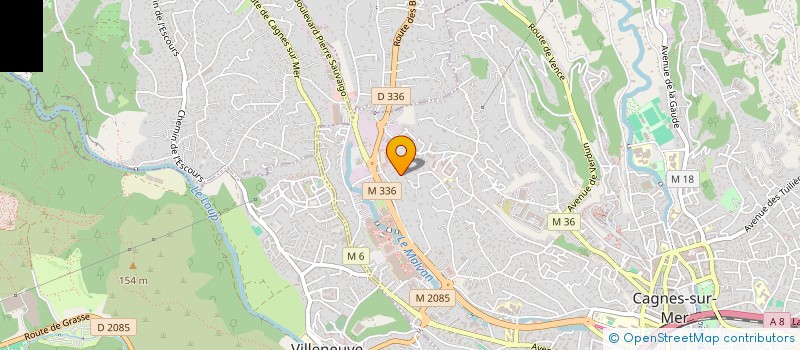localisation de l'entreprise VILLA HORTENSE 2 à CAGNES-SUR-MER