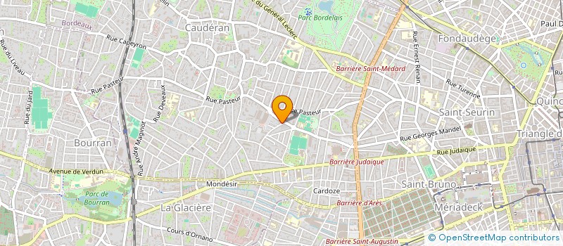 localisation de l'entreprise VILLA HORTENSE à BORDEAUX
