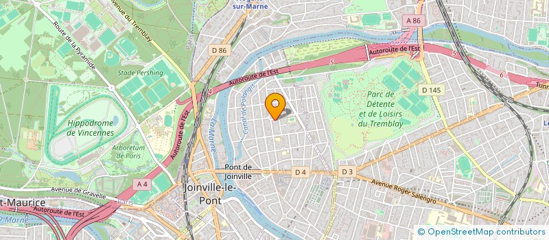 localisation de l'entreprise VILLA JASMINE  JOINVILLE-LE-PONT