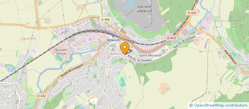 localisation de l'entreprise VILLA JC  ALTKIRCH