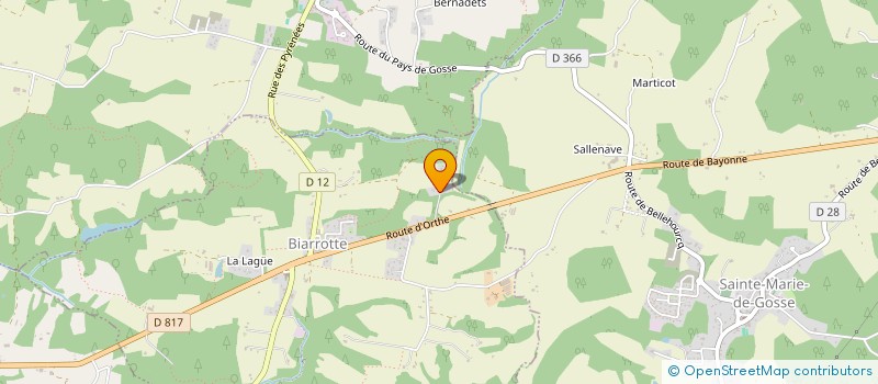 localisation de l'entreprise VILLA JULIANA  BIARROTTE