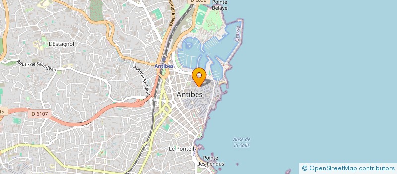 localisation de l'entreprise VILLA JULIEN MARTELLY  ANTIBES