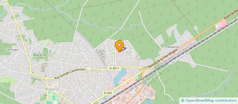 localisation de l'entreprise VILLA JUNE  BIGANOS