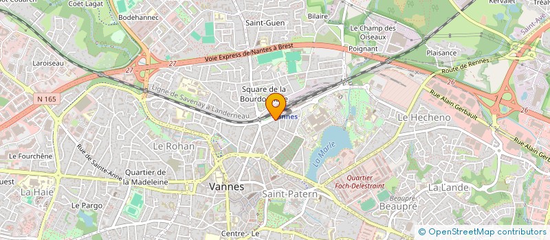 localisation de l'entreprise VILLA KERASY à VANNES