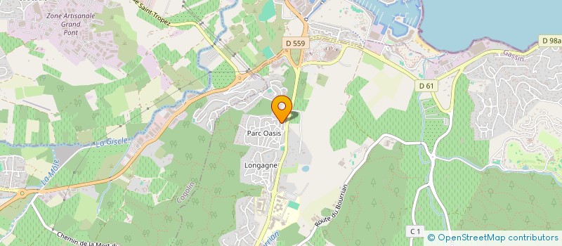 localisation de l'entreprise VILLA L'ABRIS COTIER  GASSIN