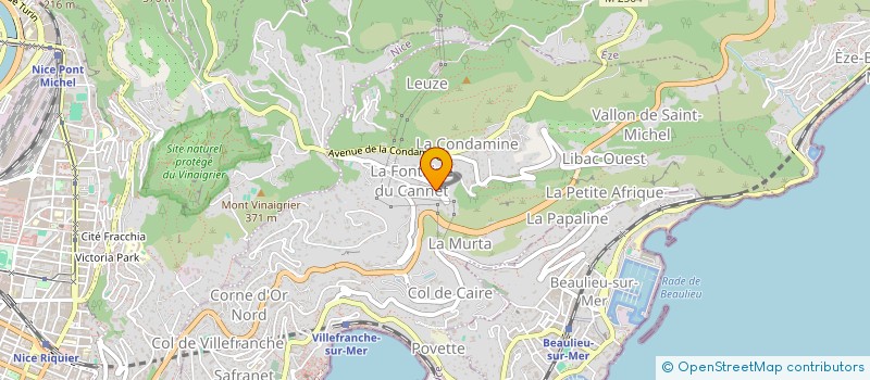 localisation de l'entreprise VILLA LA FREGATE à VILLEFRANCHE-SUR-MER