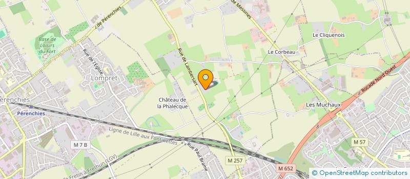 localisation de l'entreprise VILLA LA TOUQUETTOISE  VERLINGHEM