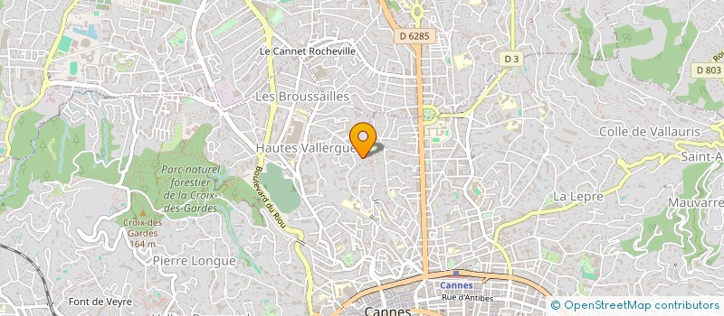 localisation de l'entreprise VILLA LEIHORA CANNES  CANNES