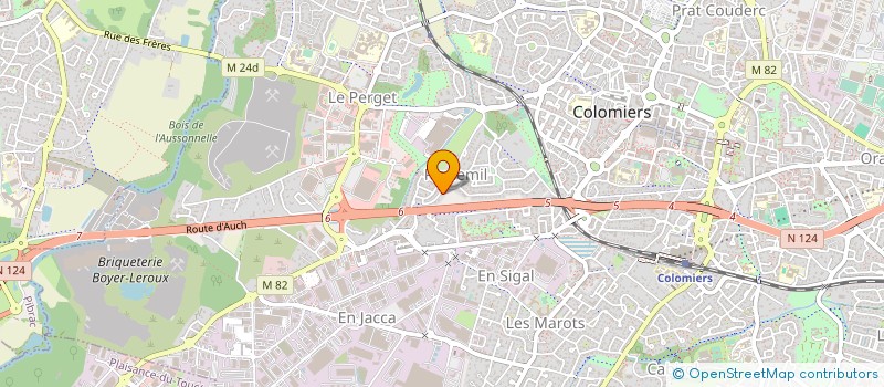 localisation de l'entreprise VILLA LES PINS à COLOMIERS