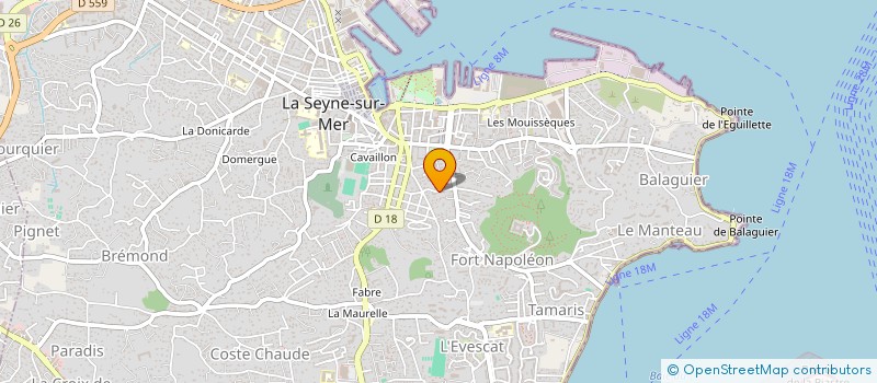 localisation de l'entreprise VILLA LILY à LA SEYNE-SUR-MER