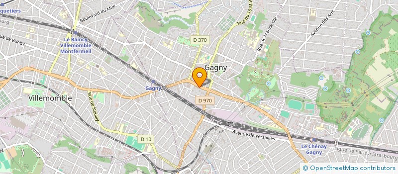 localisation de l'entreprise VILLA LISA  GAGNY