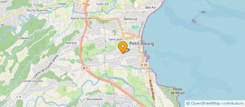 localisation de l'entreprise VILLA LUJIEN  PETIT-BOURG