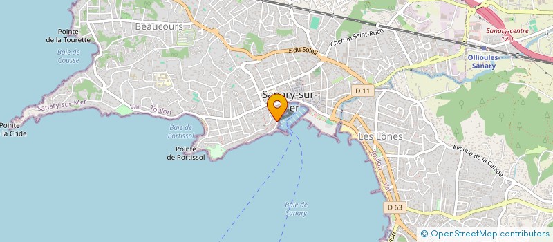 localisation de l'entreprise VILLA M  SANARY-SUR-MER