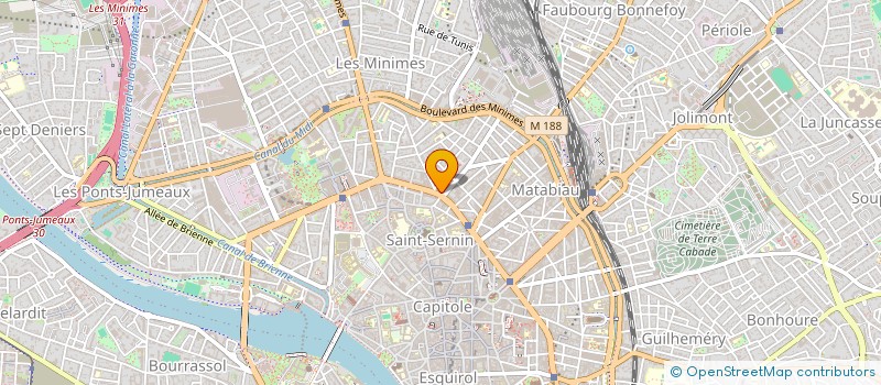 localisation de l'entreprise VILLA M à TOULOUSE