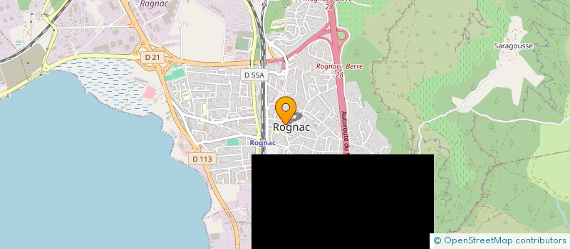 localisation de l'entreprise VILLA MAEVA  ROGNAC