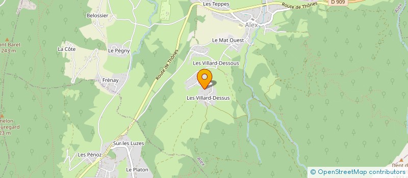 localisation de l'entreprise VILLA MAGDALENA  ALEX