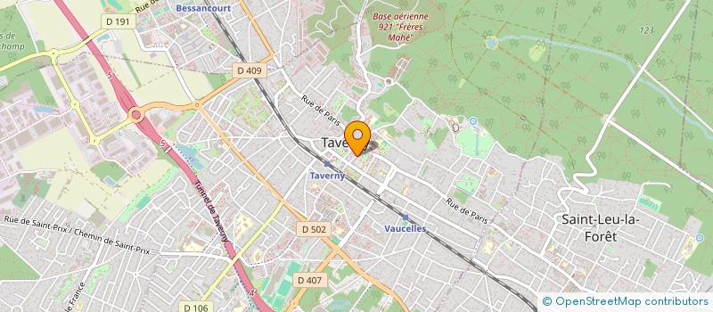 localisation de l'entreprise VILLA MAIA  TAVERNY