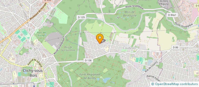 localisation de l'entreprise VILLA MANDALA  COUBRON