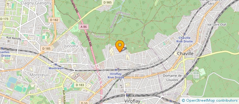 localisation de l'entreprise VILLA MARGUERITE  VIROFLAY