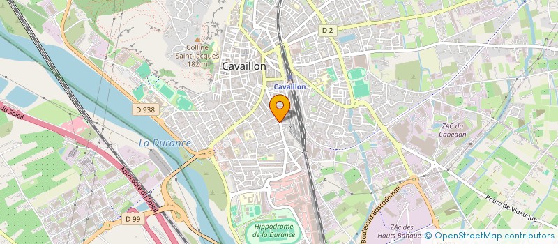 localisation de l'entreprise VILLA MARIE-LOUISE  CAVAILLON