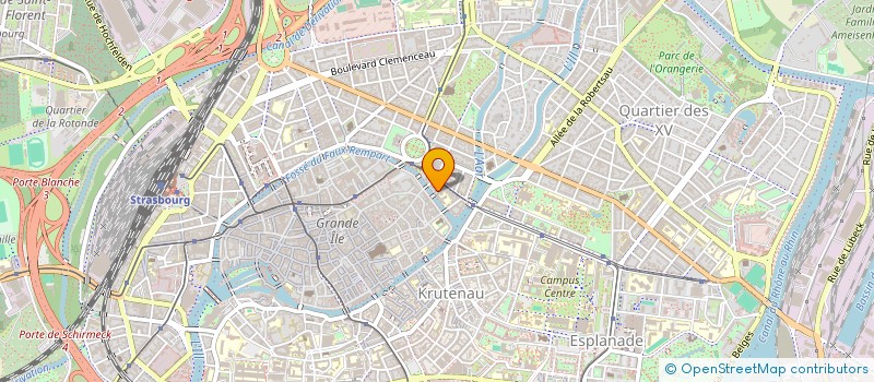 localisation de l'entreprise VILLA MARIE THERESE  STRASBOURG