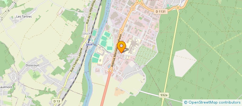 localisation de l'entreprise VILLA MARINE à COMPIEGNE