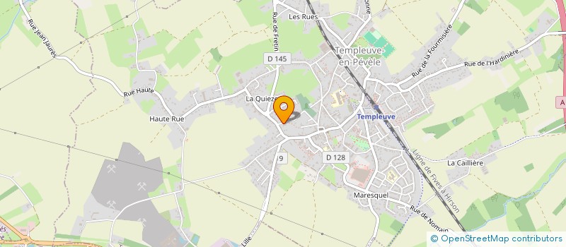 localisation de l'entreprise VILLA MARINE  TEMPLEUVE-EN-PEVELE