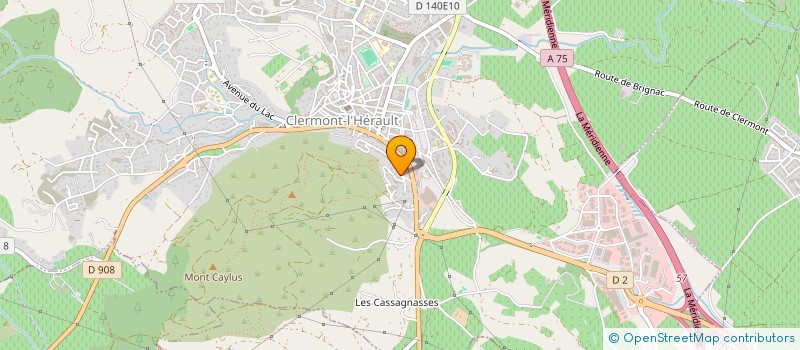 localisation de l'entreprise VILLA MARINE  CLERMONT-L'HERAULT