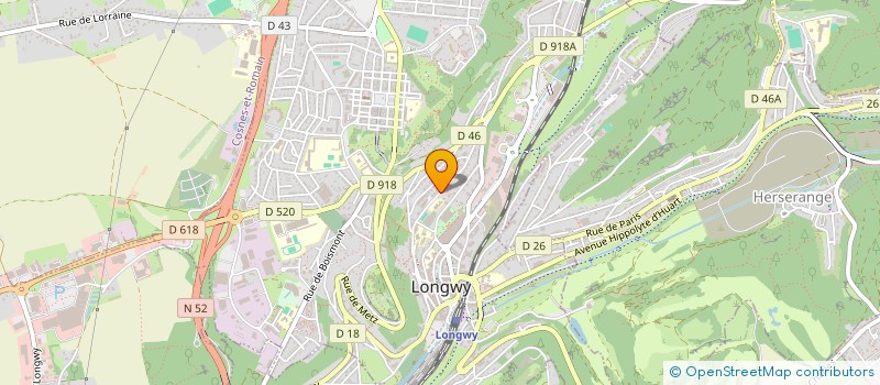 localisation de l'entreprise VILLA MARIS-AQUAE SENS à LONGWY