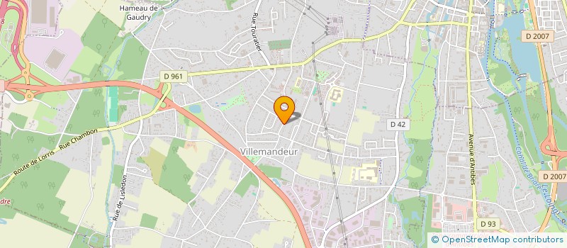 localisation de l'entreprise VILLA MCO  VILLEMANDEUR