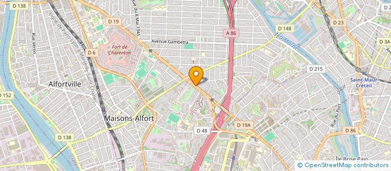 localisation de l'entreprise VILLA MESSINA à MAISONS-ALFORT