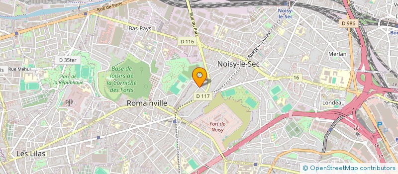 localisation de l'entreprise VILLA MIMOSA à NOISY-LE-SEC