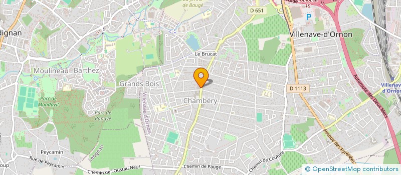 localisation de l'entreprise VILLA MOD à VILLENAVE-D'ORNON