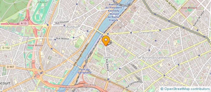 localisation de l'entreprise VILLA MODERNA  PARIS